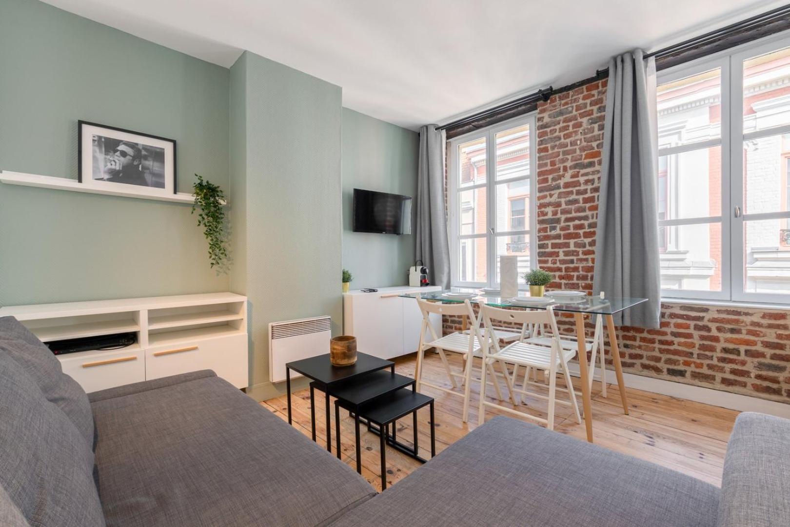 Lille Grand Place - Comfortable For 3 Pers Apartamento Exterior foto